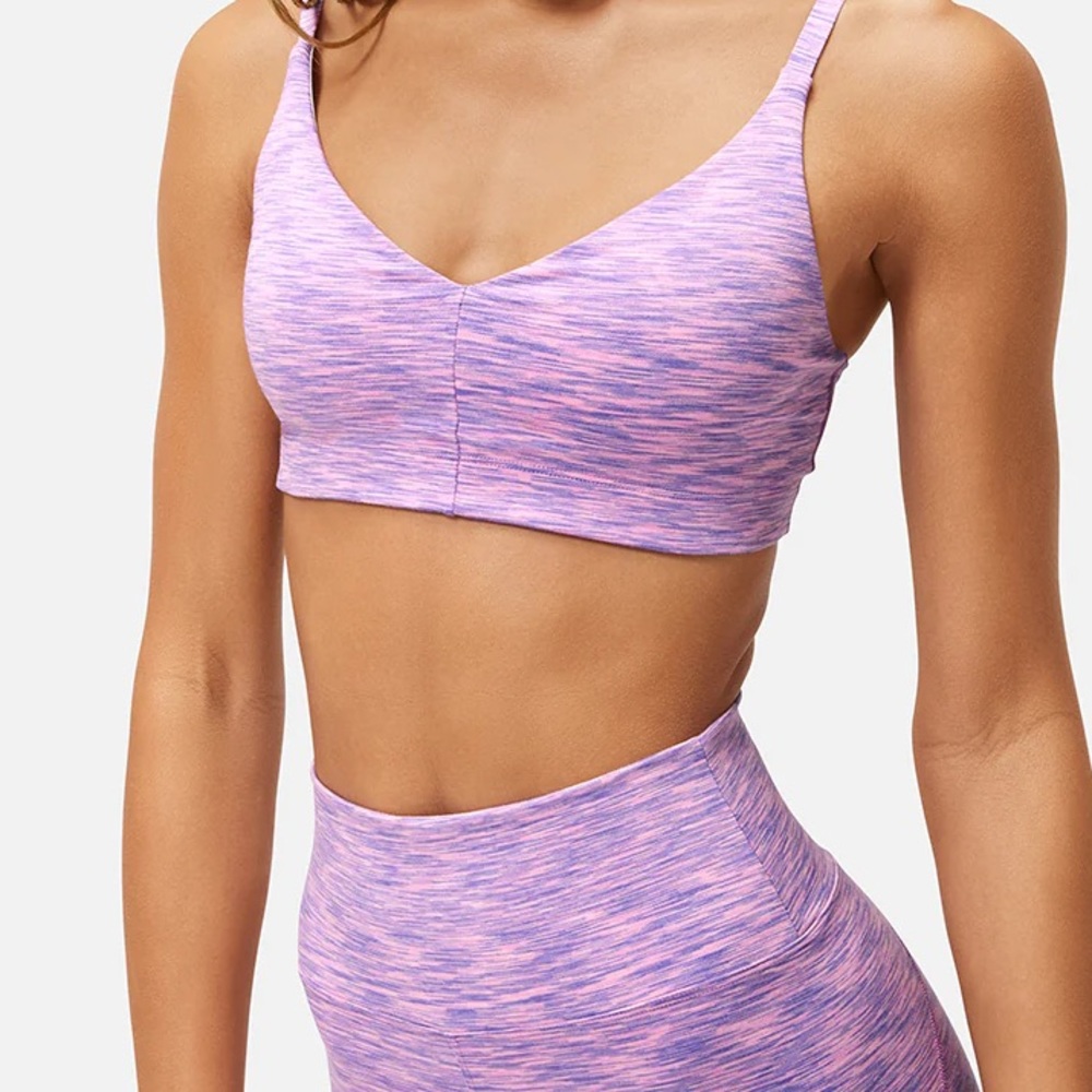 Outdoor Voices Freeform Bralette in Hyacinth